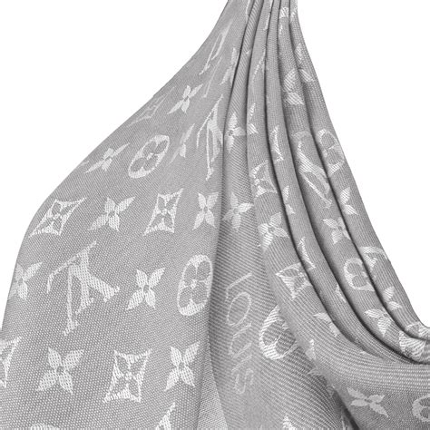 louis vuitton monogram shawl blue denim|lv denim monogram shawl m70804.